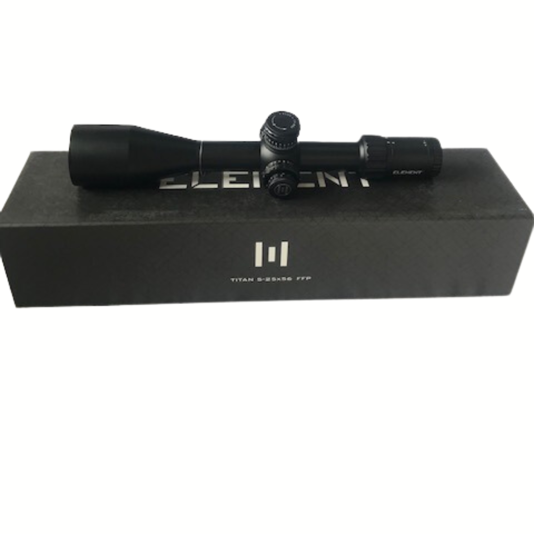 Element Optics Titan 5-25x56 FFP EHR-1C MOA Rifle Scope