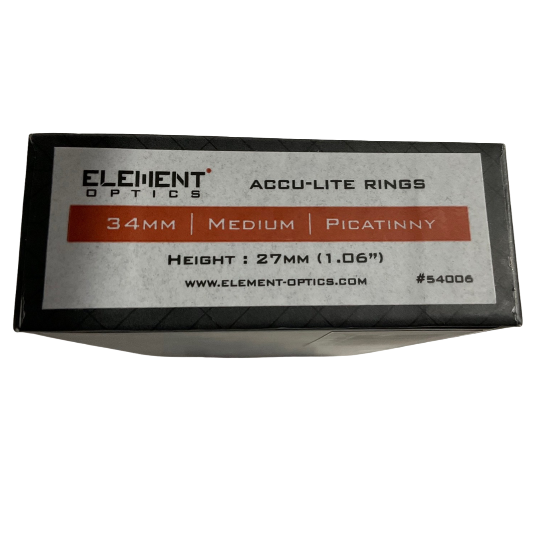 Element Optics Accu-Lite 34mm Medium Picatinny Mounts