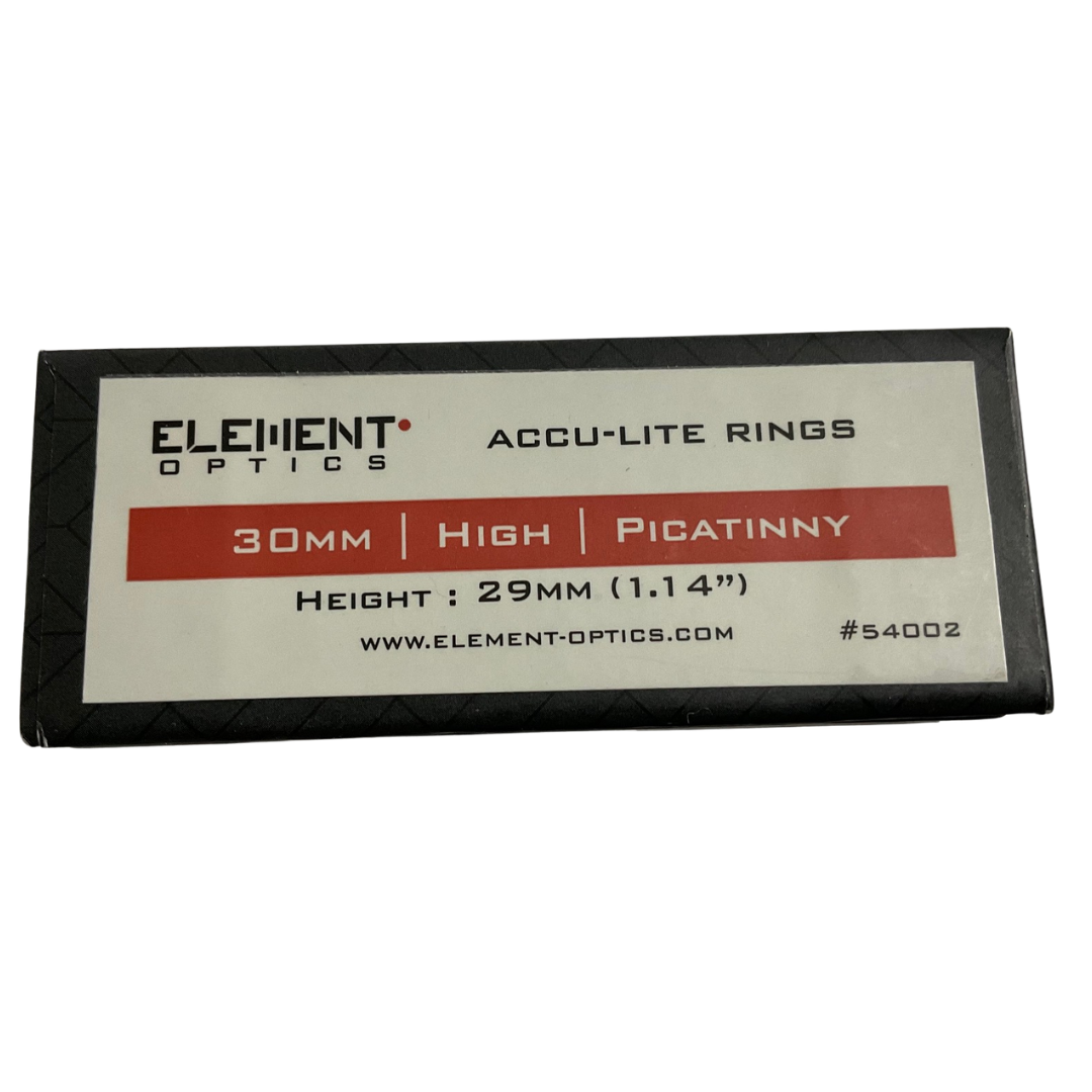 Element Optics Accu-Lite 30mm High Picatinny Mounts