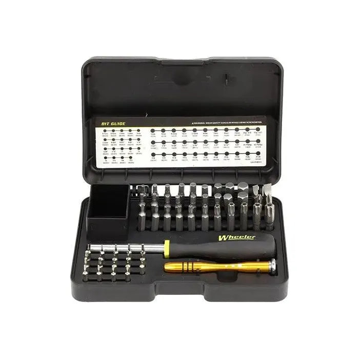 Wheeler Screwdriver Set Professional Gunsmith Hex/Torx Metric/Inch 55 Piece