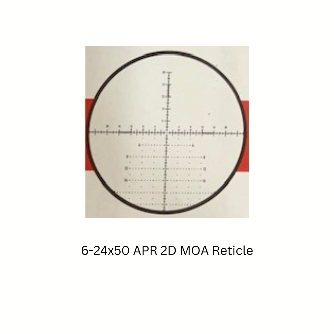 Element Helix 6-24x50 FFP APR-2D MOA Rifle Scope