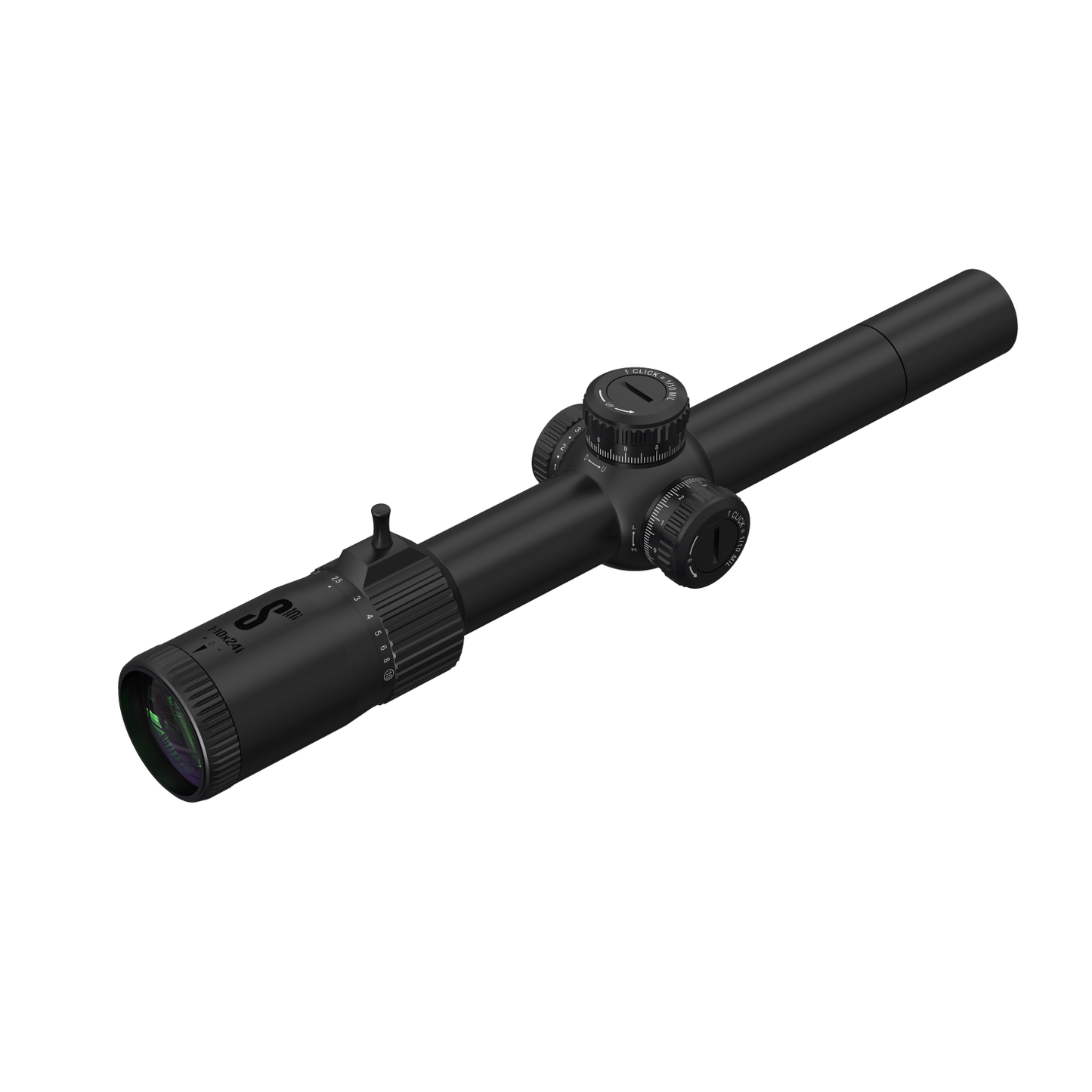 Falcon ENDURA S10i 1-10×24 LVPO Riflescope 0.1 MRAD SFP IR P22i Reticle 100m Parallax