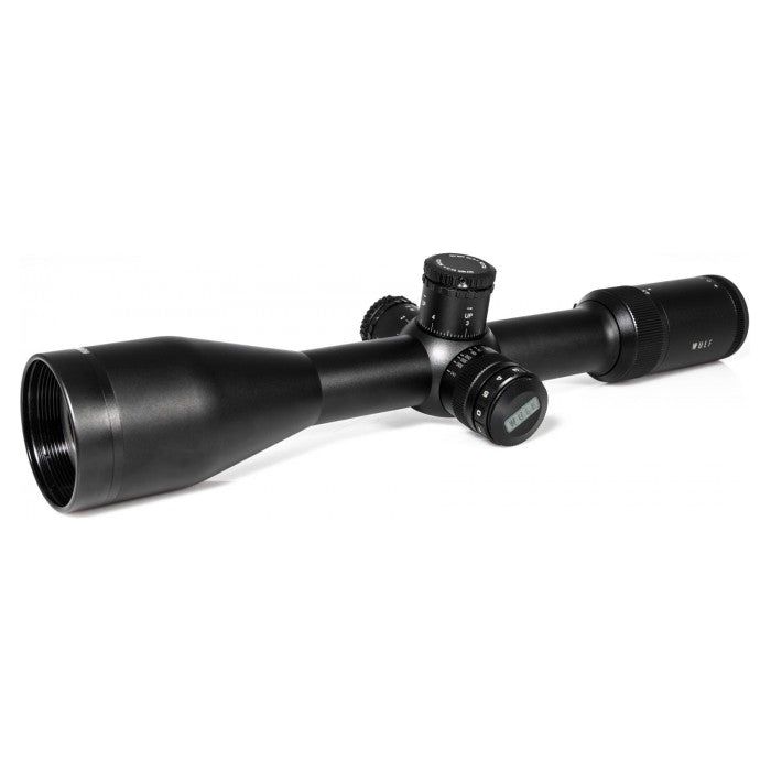 WU9104 WULF Hurricane 4.5-18x50 SF SFP IR Half Mildot 0.1MRAD with Locking Turrets Rifle Scope