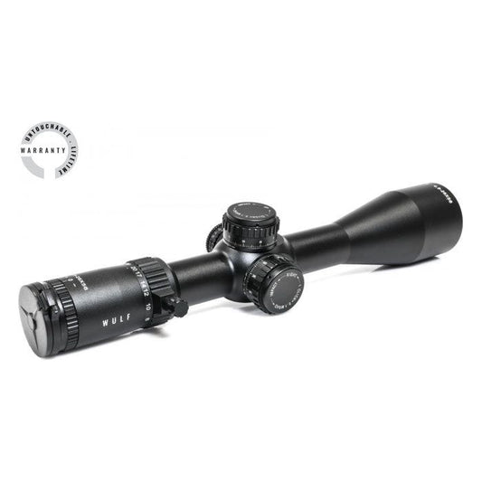 WU9150 Defender 4.8-26x56 SF FFP IR W-MIL3 ZTL 0.1 MRAD with locking turrets (34mm tube) Rifle Scope